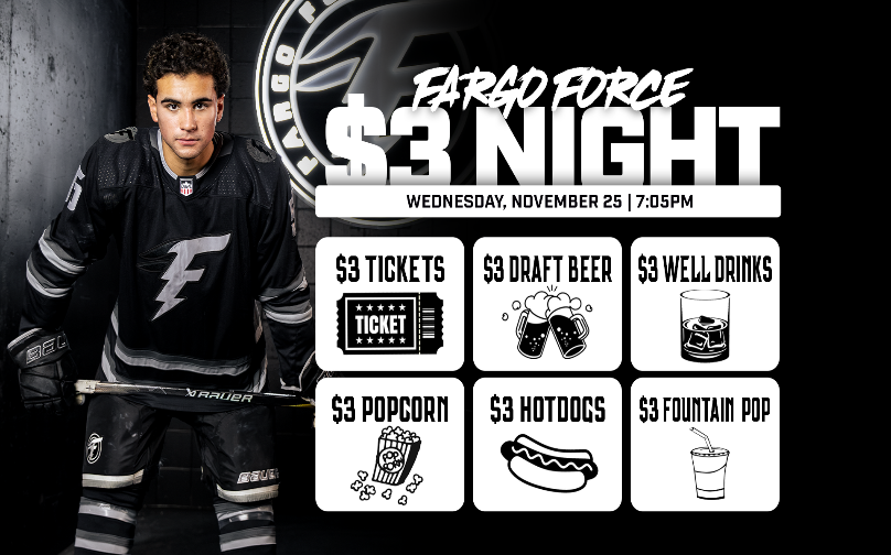 More Info for TRI CITY STORM VS. FARGO FORCE
