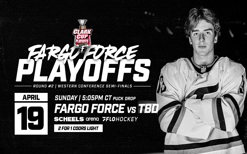 More Info for Clark Cup Playoffs: Fargo Force vs. TBD