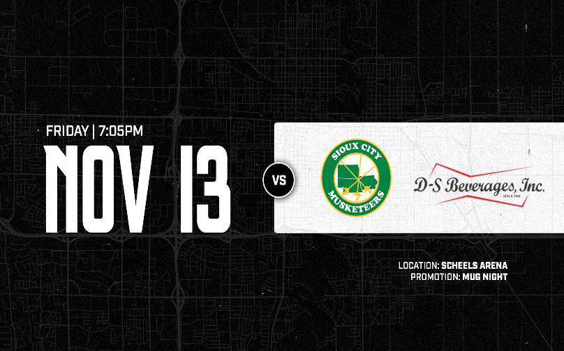More Info for SIOUX CITY MUSKETEERS VS. FARGO FORCE