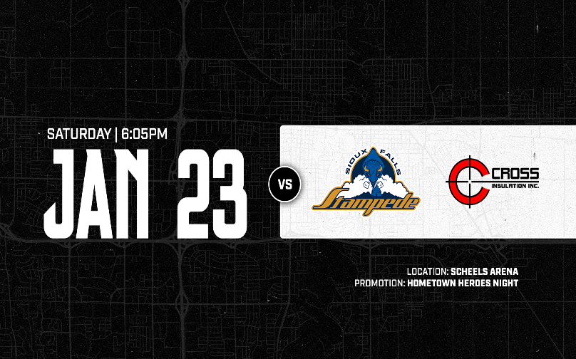 More Info for SIOUX FALLS STAMPEDE VS. FARGO FORCE