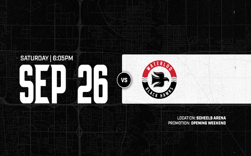 More Info for WATERLOO BLACKHAWKS VS. FARGO FORCE
