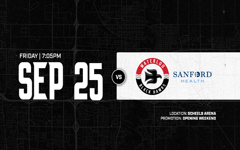 More Info for WATERLOO BLACKHAWKS VS. FARGO FORCE